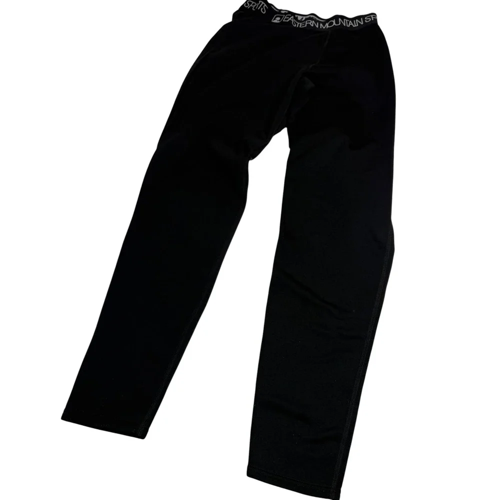 Eastern Mountain Sports Mens Black Thermal Base Layer Leggings S RN 57113
